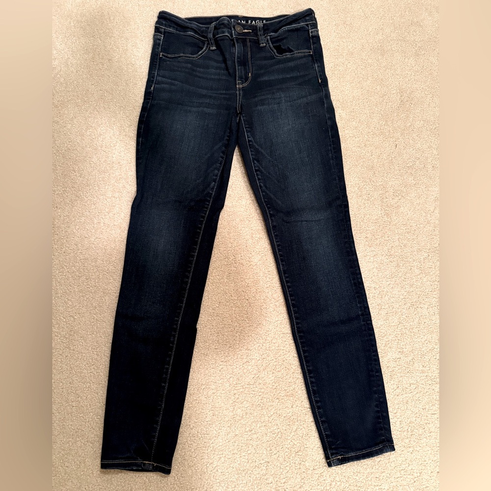 American Eagle AE Dark Wash Jegging 6R